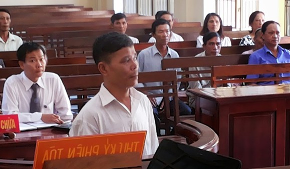 Đặng Hữu Tuấn tại phiên tòa